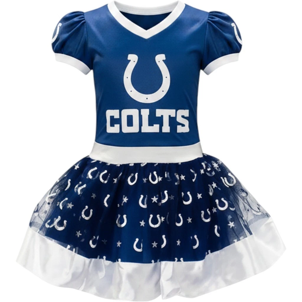 colts jersey dress Indianapolis Girls NFL Jerseys for sale Swatch:#f0efeb