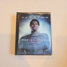 MAN OF STEEL Superman 3 DISC Booklet Blu-Ray DVD Special Features Lenticular DC