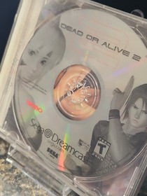 Dead or Alive 2 (Sega Dreamcast, 2000) Game Only - Tested