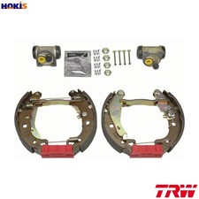 BRAKE SHOE SET GSK1248 FOR PEUGEOT 106/II CITROEN KFW /KFX 1.4L HDZ /HDY 1.1L