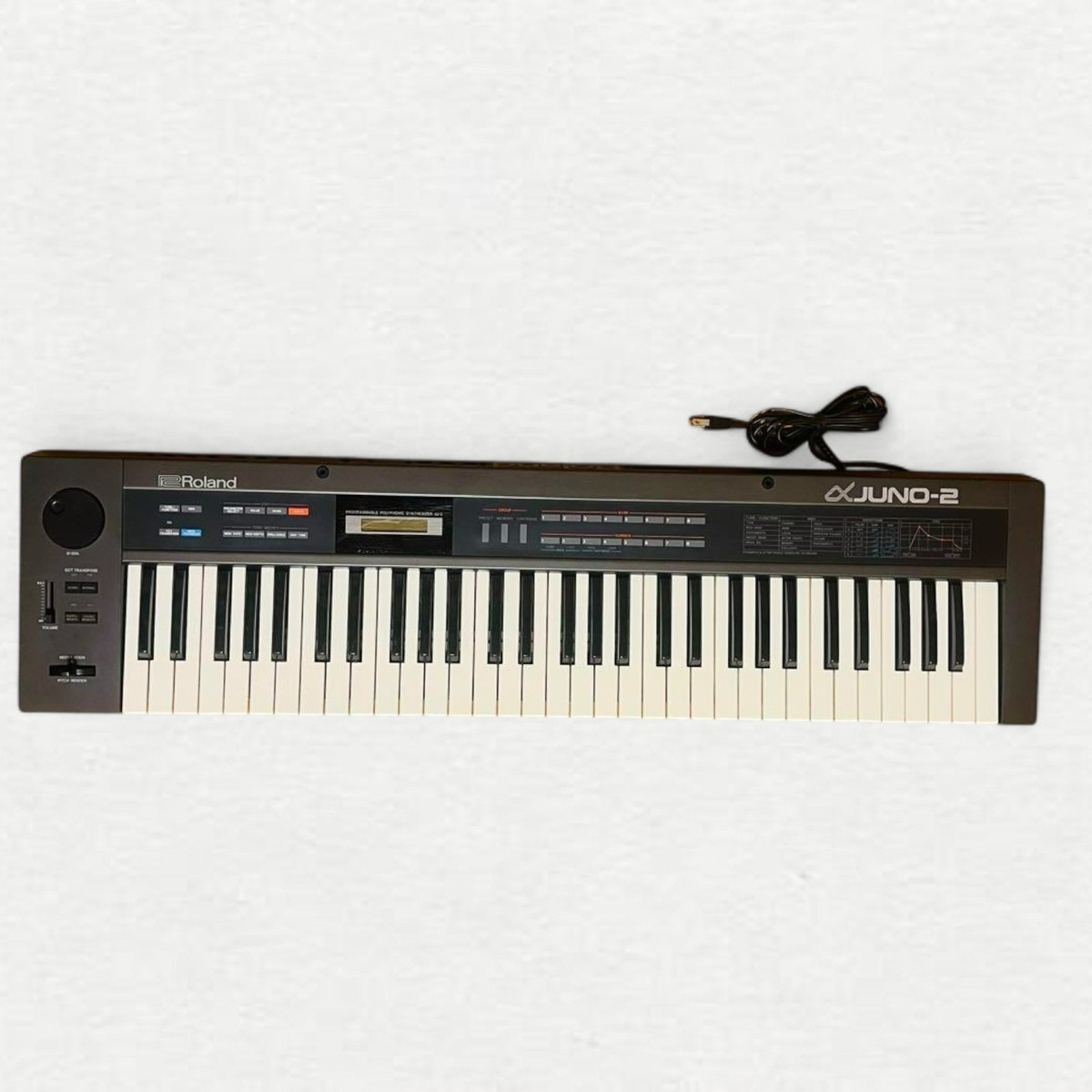 Roland αJuno 2 アルファジュノー2 アナログシンセサイザー Roland Alpha Juno 2 | Vintage Synth Explorer