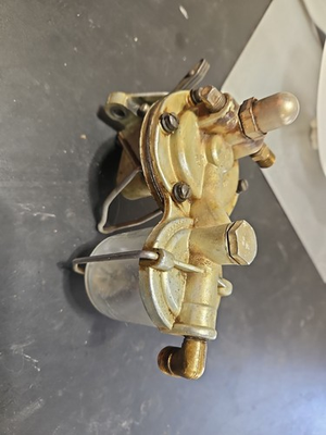 #ad Vintage AC Delco Fuel Pump 855097 1928 Pontiac Flat 6 1937 IHC Truck Tractor $99.00