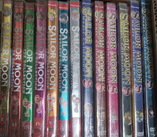 Sailor Moon S / Sailor Moon SuperS Complete DVD Sets Brand New, One Loose Disc 