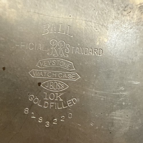 1946 Ball-Hamilton Grade 999B 16S 21J Model 5 Railroad Gold Filled RUNS - Picture 12 of 16