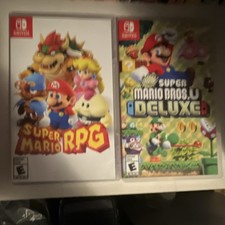 Nintendo Super Mario RPG & New Super Mario Bros. U Deluxe Switch NTSC-U/C E