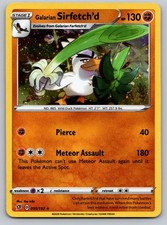 Galarian Sirfetch'd Holo Rare SWSH02: Rebel Clash 095/192 NM