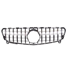 Kühlergrill schwarz chrom passt für Mercedes A-Klasse W176 Mopf ab 15-19