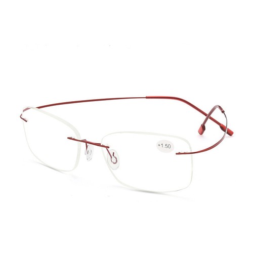 Gafas de lectura flexibles sin montura 15 g ultraligeras lector mujeres/hombres 9 colores - Imagen 15 de 28