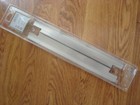 IKEA BLANKETT Handle Aluminum 2Pk Kitchen Cabinet Drawer Pulls Size 15" (376 mm)