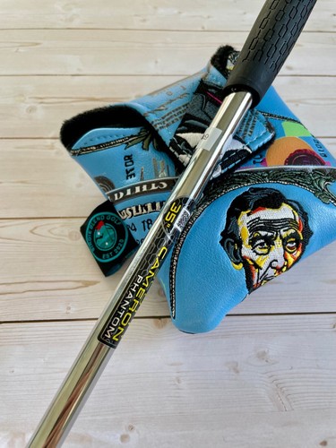 *NEW* Scotty Cameron Black & White Phantom 9.5 35in Putter- Blue Lincoln Cover - Picture 5 of 7