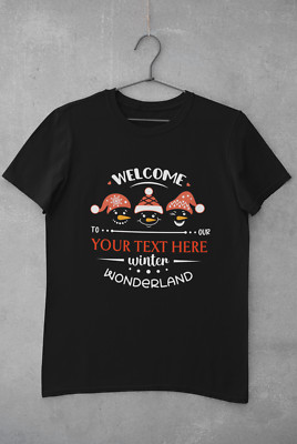 Personalisiertes T-Shirt Weihnachten Familie Kinder Mädchen Geschenk Mama Papa Boxen Tag 5