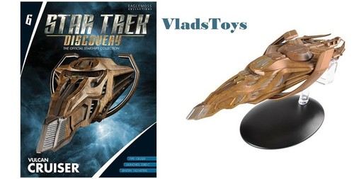 Star Trek Discovery starship Vulcan Cruiser Issue #6 with booklet Eaglemoss
