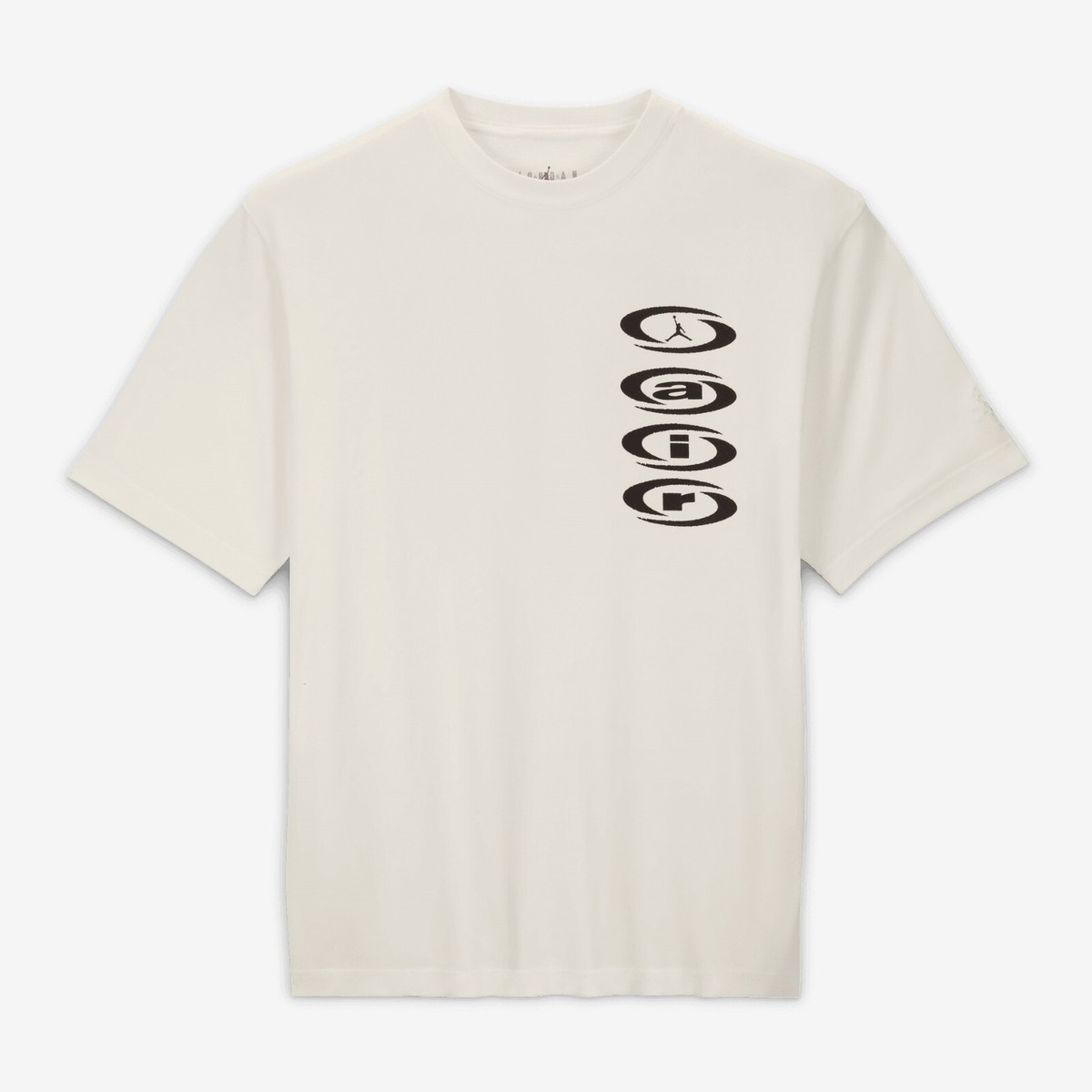 Tシャツ・カットソー Air Jordan x Travis Scott T-Shirt 'White' Brand New Air Jordan x Travis Scott Mens T Shirt Sail - Size