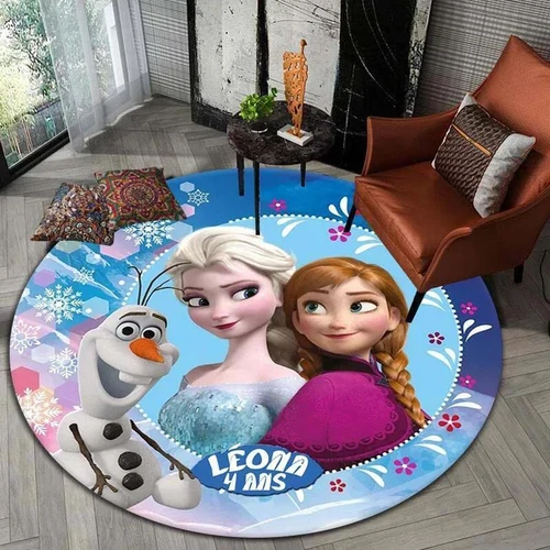 Frozen Pattern Round carpet kid's Playroom Rug bedroom*- - Picture 15 of 41