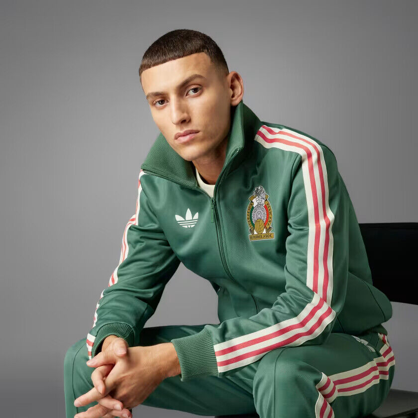 adidas Originals Men's Mexico Beckenbauer Track Suit (Jacket adidas Originals Men's Mexico Beckenbauer Track Suit (Jacket