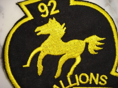 US 92ª COMPAÑÍA DE HELICÓPTEROS DE ASALTO "SEMENTALES", PARCHE GUERRA DE VIETNAM - Imagen 2 de 3