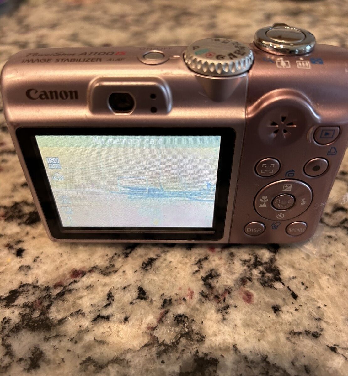 Canon PowerShot A1100 IS Digital Camera 12.1 MP Pink 4X Zoom Canon PowerShot A1100 IS Digital Camera 12.1 MP Pink 4X Zoom