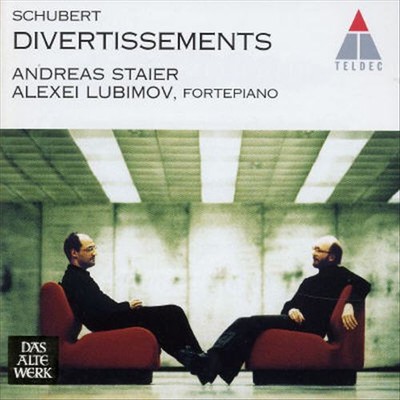 ALEXEI LUBIMOV / ANDREAS STAIER SCHUBERT: DIVERTISSEMENTS NEW CD