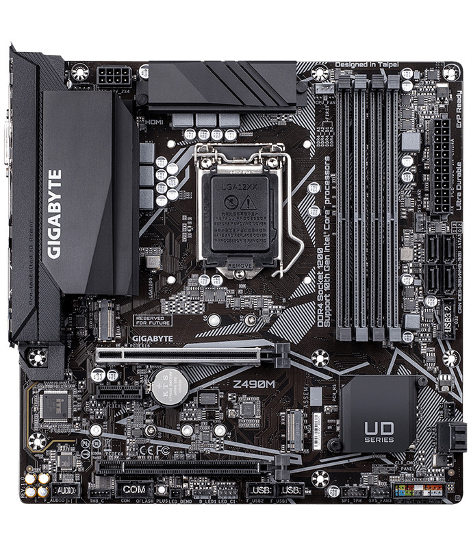 GIGABYTE Z490M Intel Z490 DDR4 LGA 1200 10 11Th Micro ATX Motherboard Tested