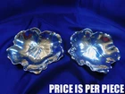 REED & BARTON #X102 LEAF FIGURAL STERLING SILVER NUT DISH - VERY GOOD COND A