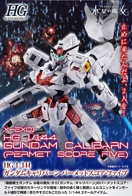 HG 1/144 Gundam Calibarn Permet Score Five Gunpla Model Kit