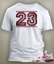 23 Graphic Sneaker Sport Tee Shirt Match J4 Alternate 89 Big Tall Pro Club Shaka