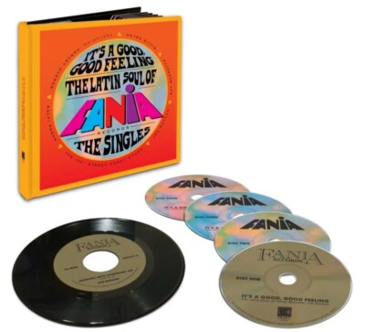 It's A Good, Good Feeling: The Latin Soul of Fania 4 CD, 7 Inch Single & Book 