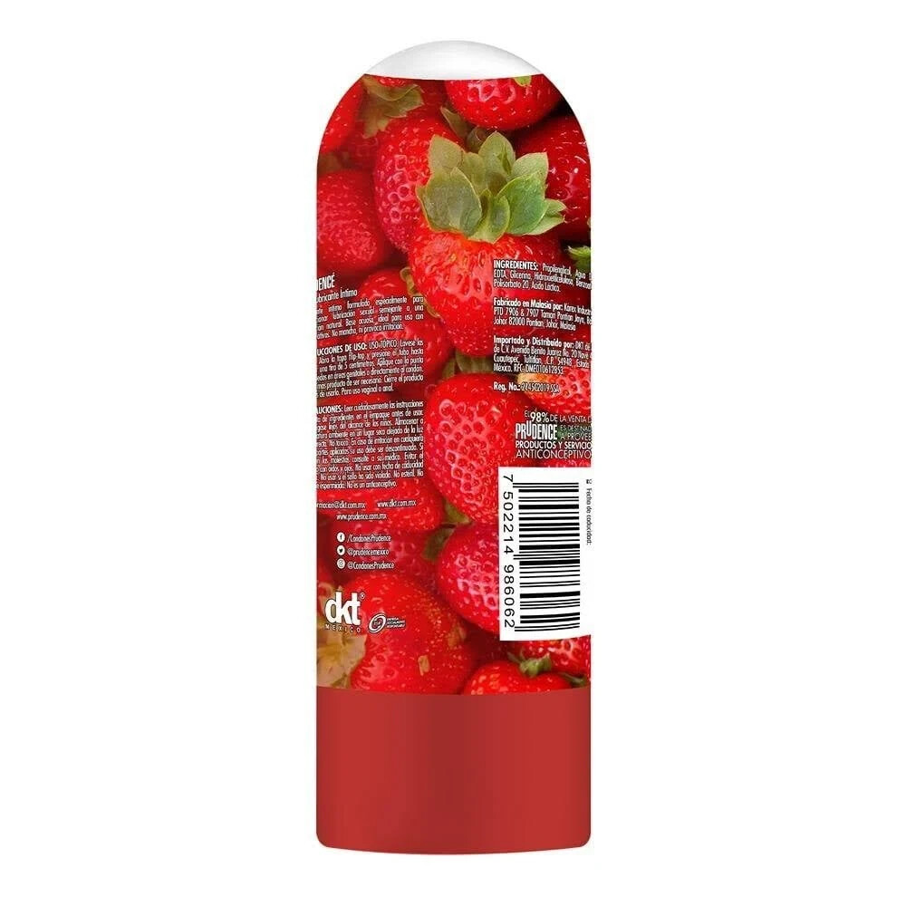 PRUDENCE LUBRICANTE GEL SABOR Y AROMA FRESA Con Estevia | eBay
