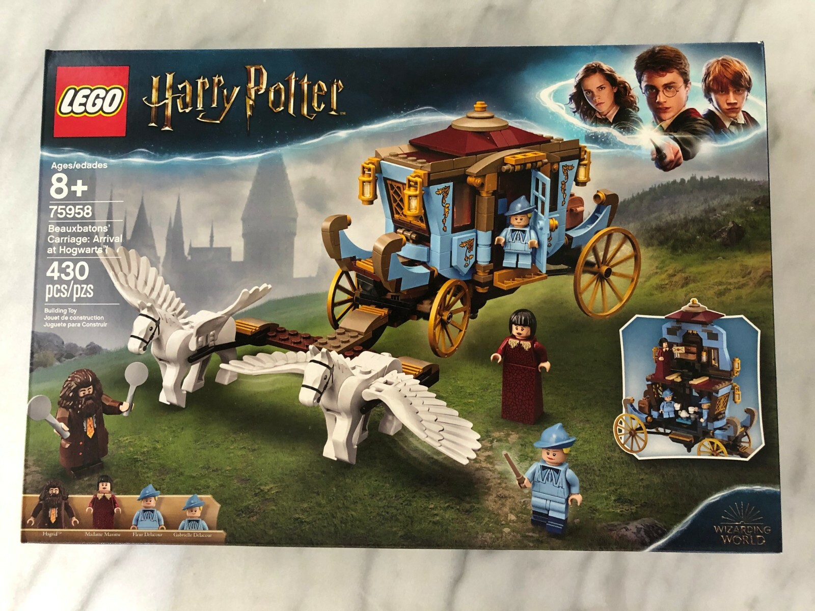 lego beauxbatons carriage