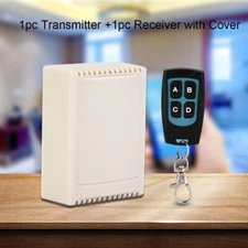 433MHz Universal Wireless Remote Control DC12V RF Relay Receiver For Door Opener