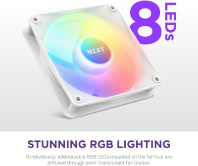 NZXT F120 RGB CORE ×　3個　＋　RGB Controller NZXT | F120 RGB Core Triple Pack | Gaming PCs