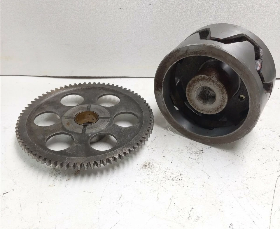 UNIDAD DE EMBRAGUE DE ARRANQUE DE VOLANTE ALTERNADOR MOTOR HONDA CB750 1972 1973 1974 AP-82 Foto 3 de 3