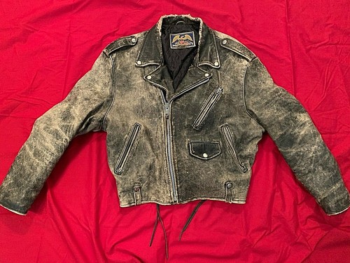 AVIREX LEATHER MOTORCYCLE JACKET | eBay