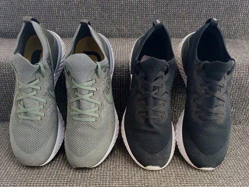 🔶️2x NIKE EPIC REACT FLYKNIT 2 US 13 SNEAKER BQ8928-002 BQ8928-301 RUNNER JOG - Picture 2 of 12