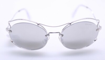 miumiu ミラー Miu Miu MU50S 1BC-2B0 Silver Mirror 57mm Sunglasses (#203) | eBay