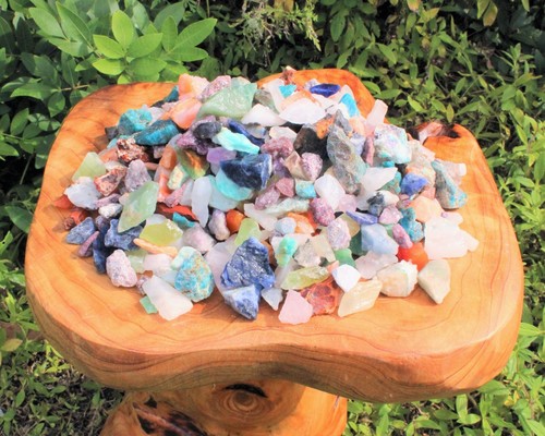 20 lb Wholesale Assorted Rough Gemstone Chips Box - CRAZY CHEAP Raw Crystals - 第 7/9 張圖片