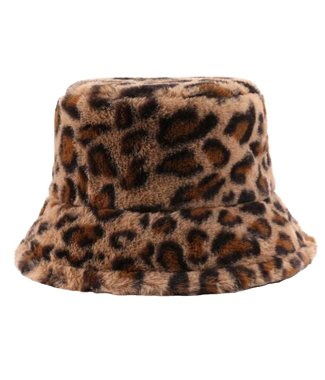 Faux Fur Leopard Women's One Size