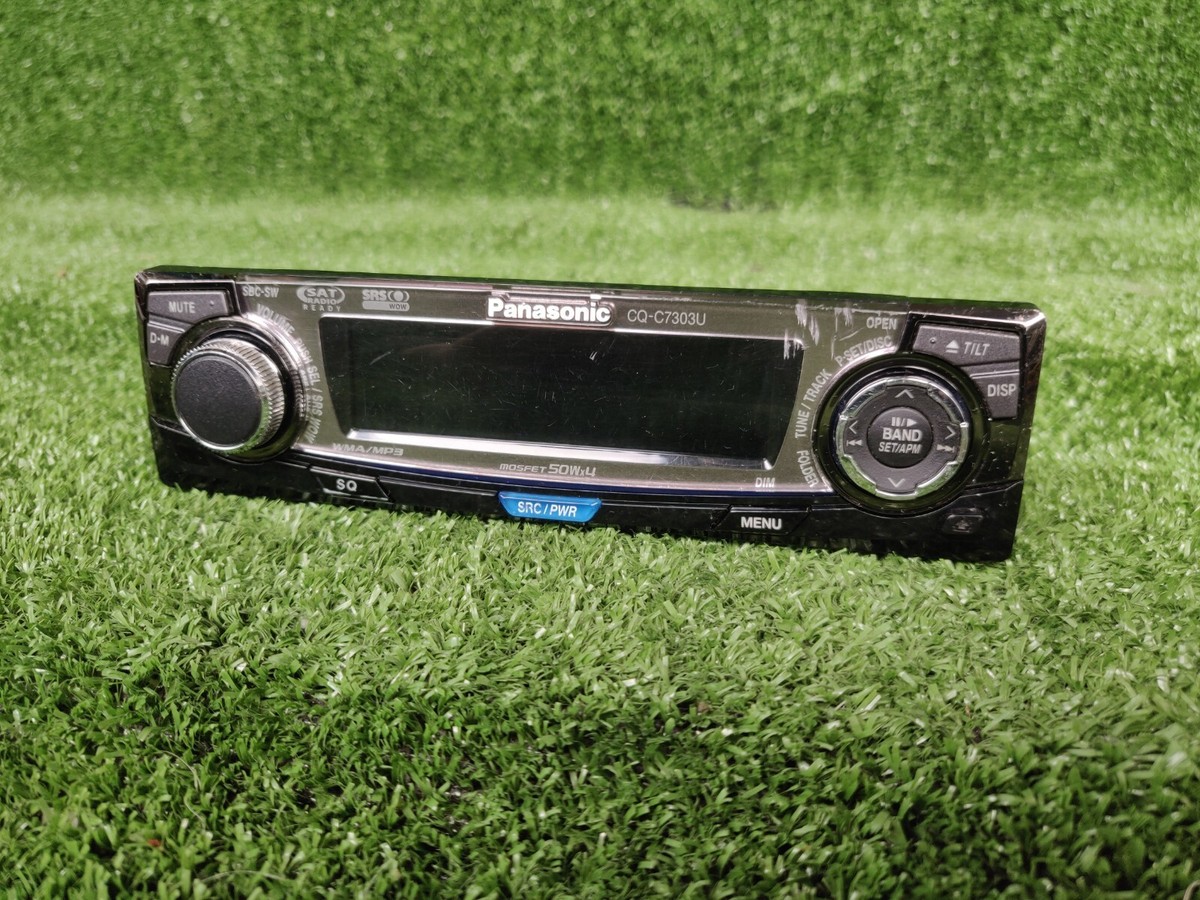 Panasonic Cq-c7303u Cqc7303u Original Car Radio Faceplate Head
