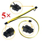 Modular PSU Power Supply Cables PCI Express Internal Splitter Ribbon Miner Cable