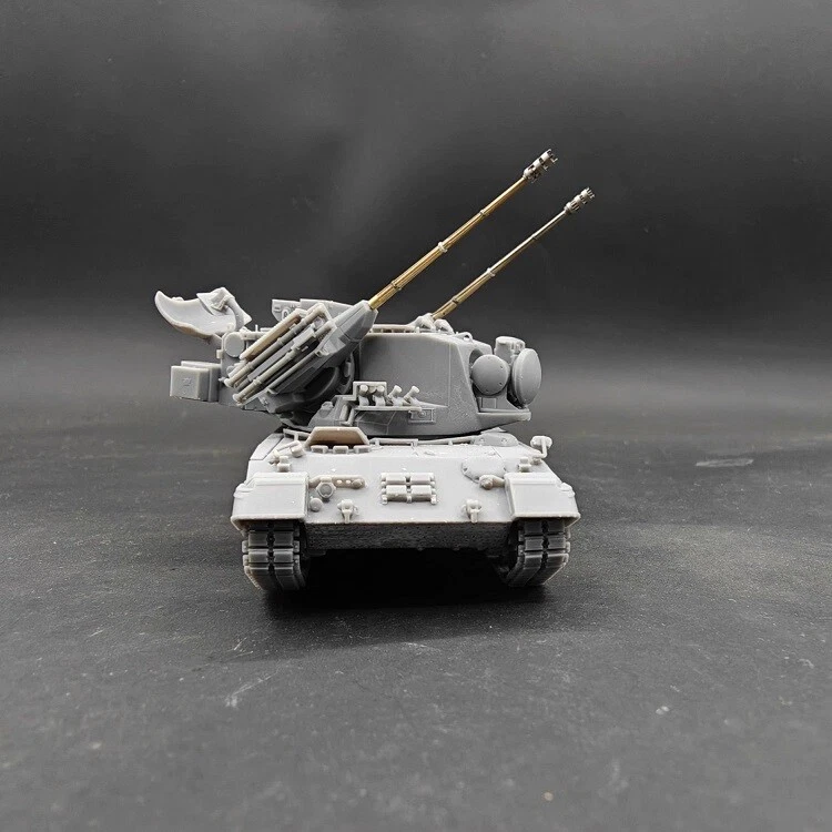Modelo kit tanque antiaéreo impresso em 3D 1/72 Alemanha “Gepard” Leopard 1A2 - Imagem 2 de 4