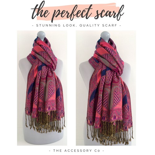 Large Paisley Pashmina Shawl Wrap Evening Scarf Long Cotton Rainbow Ladies Gift - Picture 399 of 448