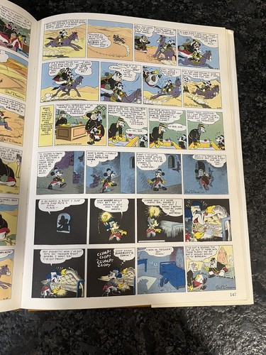 Vintage 1978 Walt Disney Mickey Mouse Hardcover Best Comics Book - Picture 17 of 18