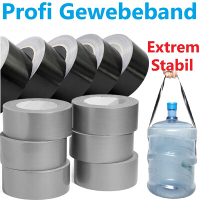 Profi Gewebeband Panzertape Panzerband Gaffa Duct Tape Gewebeklebeband 50 Meter