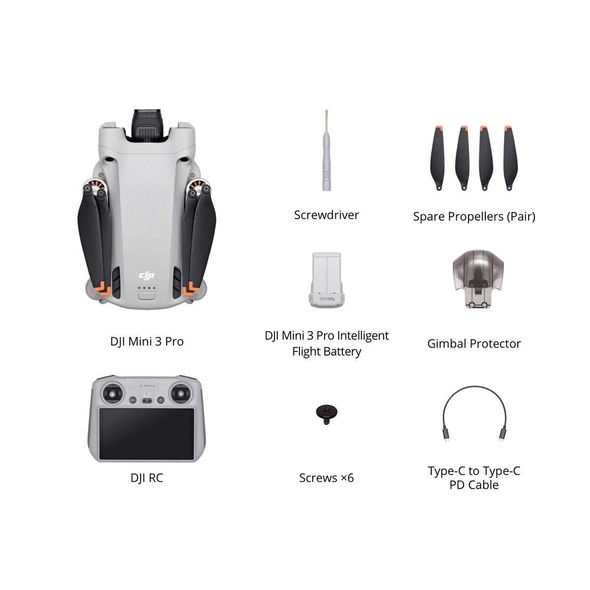 Fly More Kit for DJI Mini 3 Pro Drone  Two 34-min Batteries, Charging —  Camrise