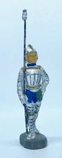 Elastolin Foot Knight, marching with Halberd