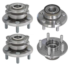 Front Wheel Bearing and Rear Hubs for Dodge Charger 2009-2013 2014 Chrysler 300