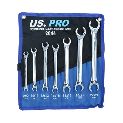 AB TOOLS BERGEN Flare Nut Pipe Wrench / Spanner Set AT516