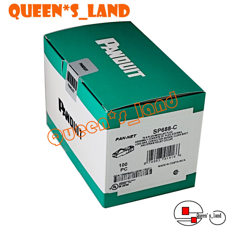 Conector Rj45 Categoría 6A Panduit SP6X88-C RJ45-6A