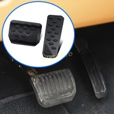 Aluminium Brake Gas Accelerator Pedal Cover For 2021-2025 Jeep Grand Cherokee L