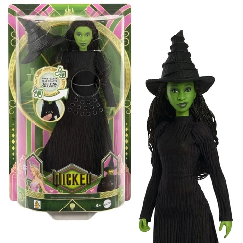 NEW Wicked Singing Elphaba 11" Fashion Doll Posable SINGS DEFYING GRAVITY ERIVO
